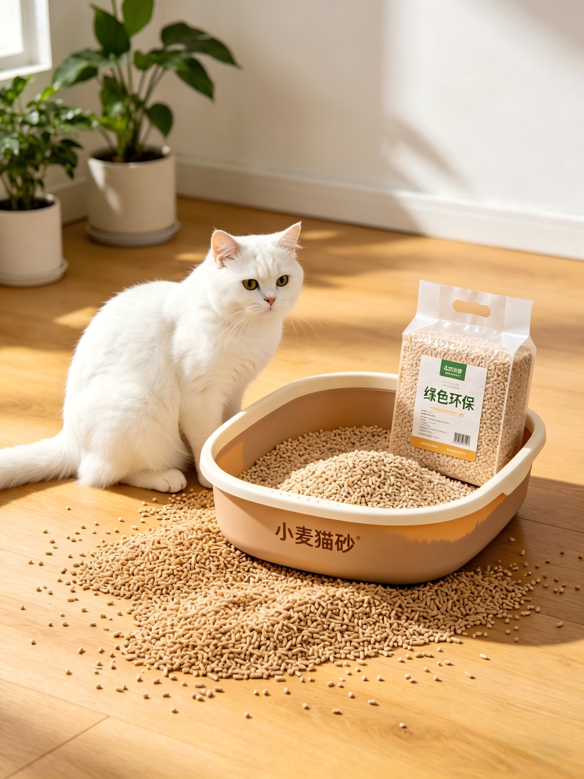 小麦猫砂