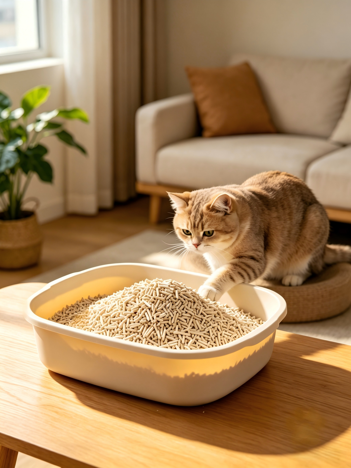 秸秆猫砂